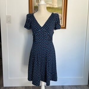 Betsey Johnson Puff Sleeve Heart Dress